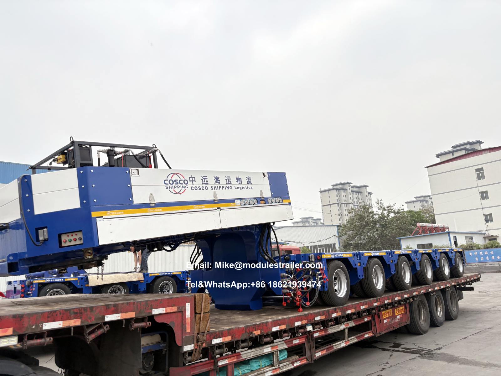 intercombi modular trailer scheuerle multi axle modulestrailer 9 intercombi modular trailer scheuerle multi axle modulestrailer 9